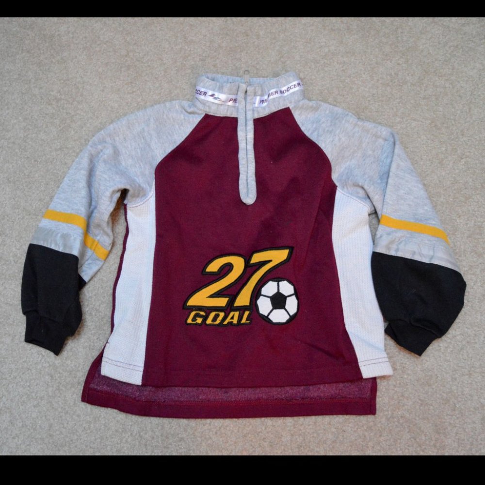 Kids' soccer sweatshirt